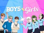 Play Boys vs Girls Boys vs Girls Game Online