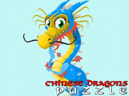 Chinese Dragons Puzzle Game