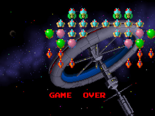 Galaga Game Image Galaga Game