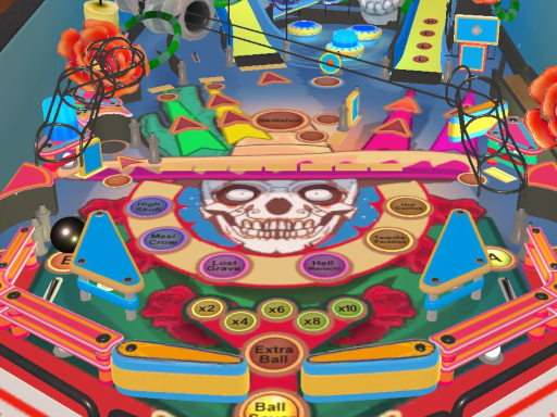 Pinball Simulator Game Image Pinball Simulator Game