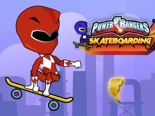 Power Rangers Skateboarding Game Image Power Rangers Skateboarding Game
