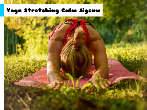 Yoga Stretching Jigsaw Game Image Yoga Stretching Jigsaw Game